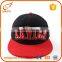 Promotion cheap metal plate corduroy snakeskin snapback hat wholesale