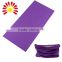 Custom Multifunction Promotional Wholesale Printing Cheap 100% Purple Polyester Bandana