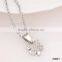 You Are My Only Clovers Silver Plated Couple Necklace