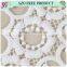 new design guipure embroidery fabric with circle