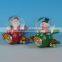 Lovely Santa design resin snow globe for christmas