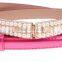 Ladies And Women Kore Style Candy Color Fashion Patent Leather Narrow Pearl Buckle Waist Belt