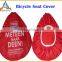 Funny outdoor Advertised waterproof bicycle seat cover