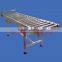 Automatic stainless steel gravity roller conveyor