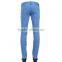 2015 skinny slim fit sky blue fashion new classic five pocket styling jeans pants men size JXQ878