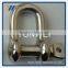 U.S.TYPE Screw Pin Anchor Shackle