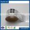 Gold hot stamp metallic anti-counterfeit capsule bottle PET label