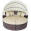 wholesale china manufacture Modern round rattan daybed