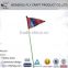 OEM PVC material cheap price high quality advertise bike flag