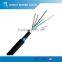 ISO approved outdoor use 12 core armored direct buried fiber optic cable GYTA53