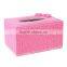 Fashion design mother of pearl tissue box wholesale