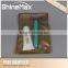 portable handle changeable triple blade disposable razor
