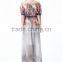 2016 new spring Couture Size Chiffon Dress printing beach holiday dress