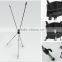 Portable metal 60*160cm bridge banner stand