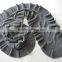 pure 100% cashmere knit ruffle scarf shawl