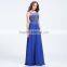New design fashion floor length sleeveless sexy formal evening dress