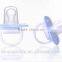 2015new design safe silica gel round head and thumd head nipple baby soother