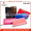 Multi-Color High Quality Ladies Style Leather Zipper Wallet for wholesale