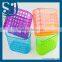 Trade Assurance Plastic Suction Cup Bathroom Basket /holders/shelf/PLASTIC BASKET Bathroom Basket With Handle
