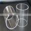 Customized size heat resistant borosilicate glass tube open end