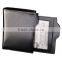 Real leather men travel wallet with rfid card holder and coin pocket