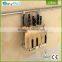 EasyPAG 201 Stainless Steel Wall Door Mounted Cutting Board Holder with Knife Block Slots Sets