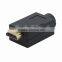 Multimedia HDMI Male Connector With Backside Screw Connection
