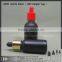 Free Samples 60ml Black Frosted Matt e Liquid Bottle Childproof Tamper Cap