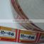 China manufacturer custom heat-transfer printed ribbon adhesive sticker&labels
