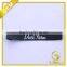 Custom logo words printed soft natural cotton tape labels