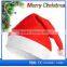2015 New Products Christmas Hat Plush Red and White Santa Claus Caps Hat