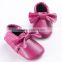 factory fringe pu leather moccasins tassel baby shoes wholesale discount