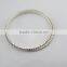 America styles 2 rows handmade bracelet with crystal rhinestone