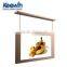 55inch double-screens advertising product transparent lcd display
