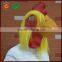 Famous American design rubber flying bird toy gift mask cock