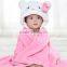 Leopard animal cheap printed bathrobe for kids