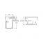 Hot selling for floor mounted ceramic bidet