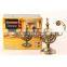 Aladin Lamp Shape Herb Vaporizer,Incense Burner With Brass Plated Wf-091