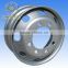OEM manufacture of truck steel rim and tubeless steel wheel