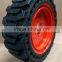 Bobcat skid steer solid tire rim 8.00-20 6.00-16 solid skid steer tire