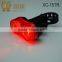 high quality best-selling 2x0.5W red LED bicycle light,bicycle safety light