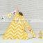Wholesale cotton canvas chevron styles pet indoor play room dog tent