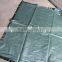 HDPE 110gsm dark green metal eyelet solar shade net