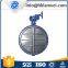 Best Sale Worm Gear Double Flange Butterfly Valve D341X-16