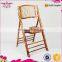 New degsin Qingdao Sionfur soild wood folding chair for home party