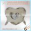 Heart shape bed photo frame with or without mat
