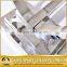 french style marble top stainless steel 8 seaters dining table set