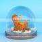 2016 Squirrels Animals Series Plastic Snow Globes For Sale