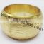 Handmade Silver Wired Brass Napkin Rings - Custom made Tableware