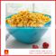 Candy color Plastic bowl salad bowl cheap round bowl